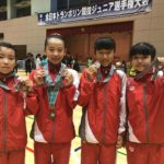 全日本ジュニア 団体3位!