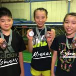 第5回全日本ジュニア ｰ 個人銀メダル 1個　シンクロ銅メダル 3個