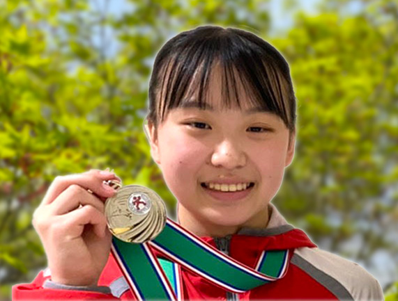石田美咲希選手 第28回世界年齢別大会 日本代表に！